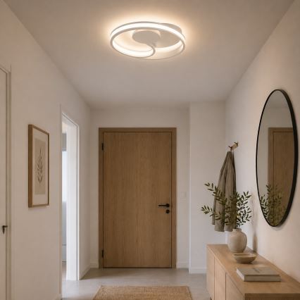 Brilliant - LED-taklampa REVOLA LED/33W/230V 3000/4000/6500K Ø40 cm, vit