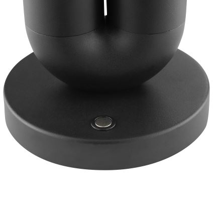 Brilliant - LED-dimmbar uppladdningsbar beröringsstyrd bordslampa för utomhusbruk SAYU LED/2,5W/5V 2700K 2600 mAh IP44 svart