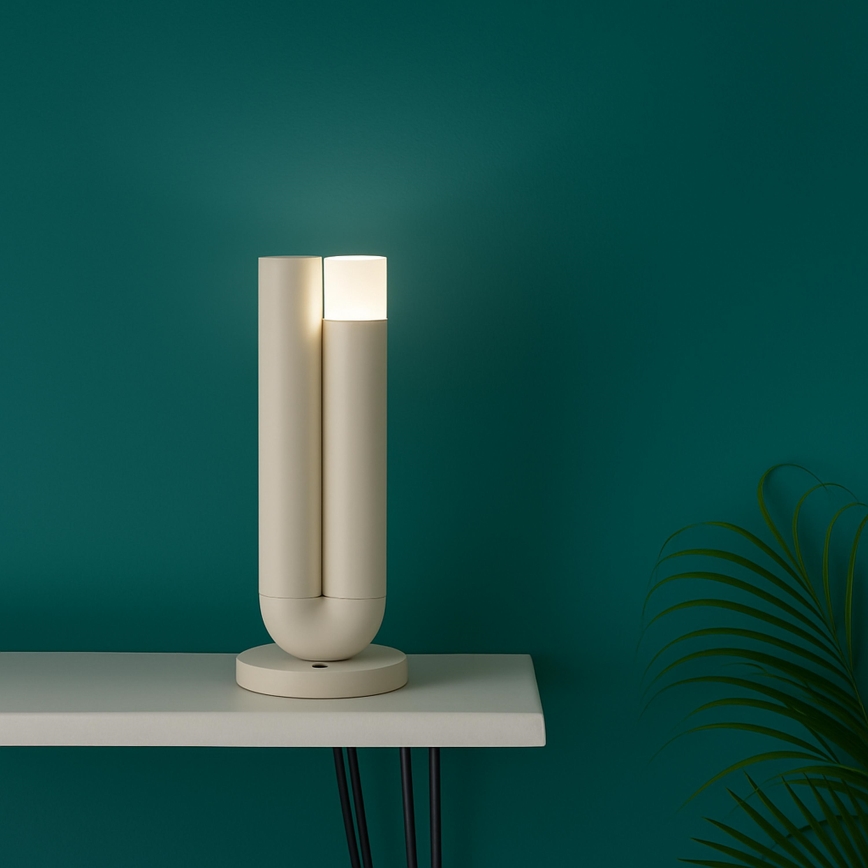 Brilliant - LED-dimbar, uppladdningsbar, beröringsstyrd utomhusbordslampa SAYU LED/2,5W/5V 2700K 2600 mAh IP44 grå