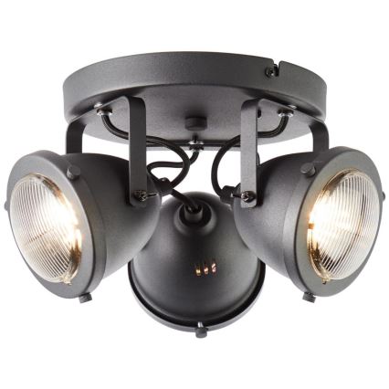 Brilliant - Spotlampa CARMEN 3xGU10/5W/230V svart