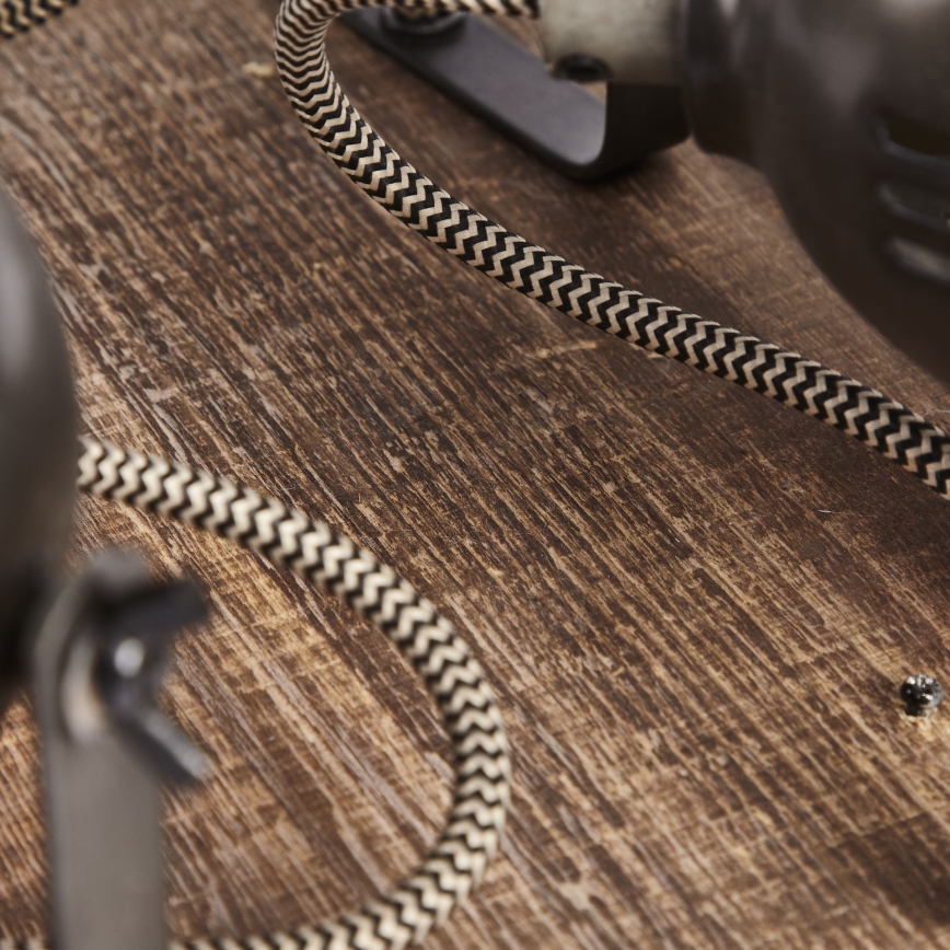 Brilliant - Spotlampa CARMEN WOOD 4xGU10/5W/230V eukalyptus