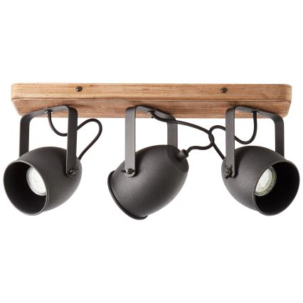 Brilliant - Spotlampa CROWTON 3xGU10/6W/230V furu