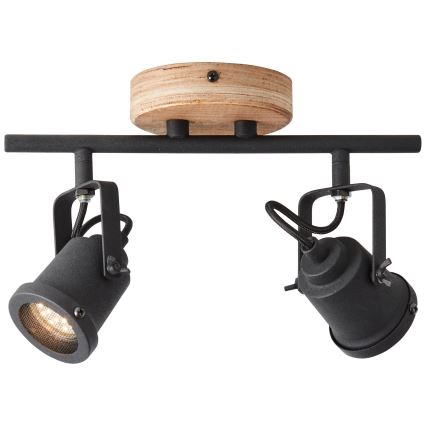 Brilliant - Spotlampa INGE 2xGU10/6W/230V furu