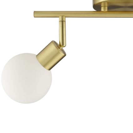 Brilliant - Spotlampa JORGE 2xG9/10W/230V mässing