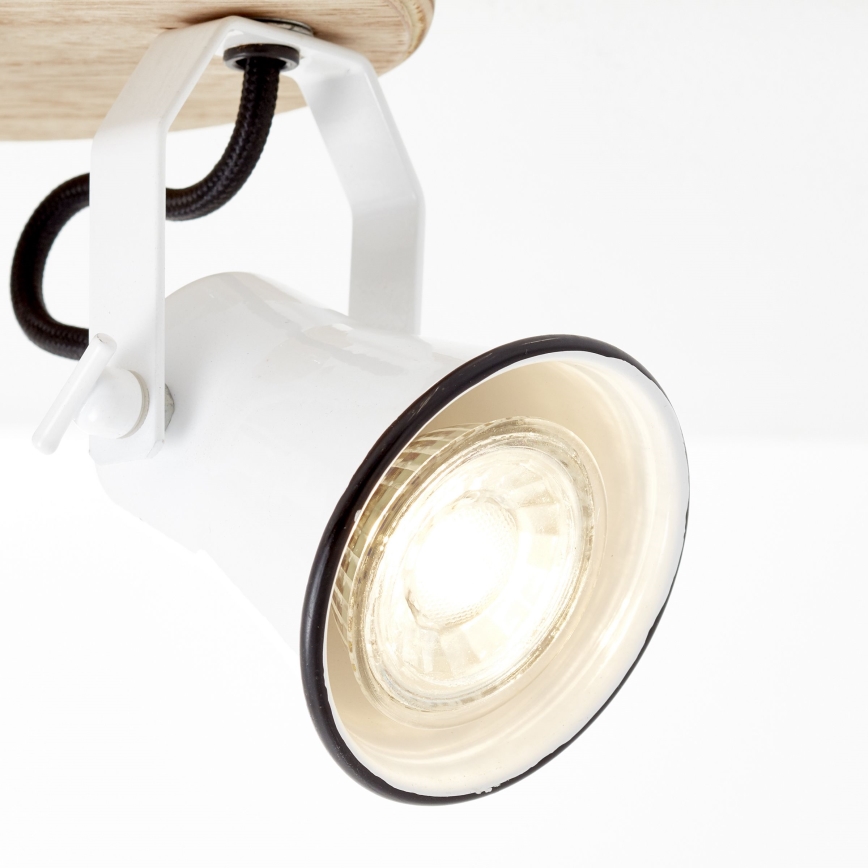 Brilliant - Spotlampa SEED 3xGU10/5W/230V vit/beige
