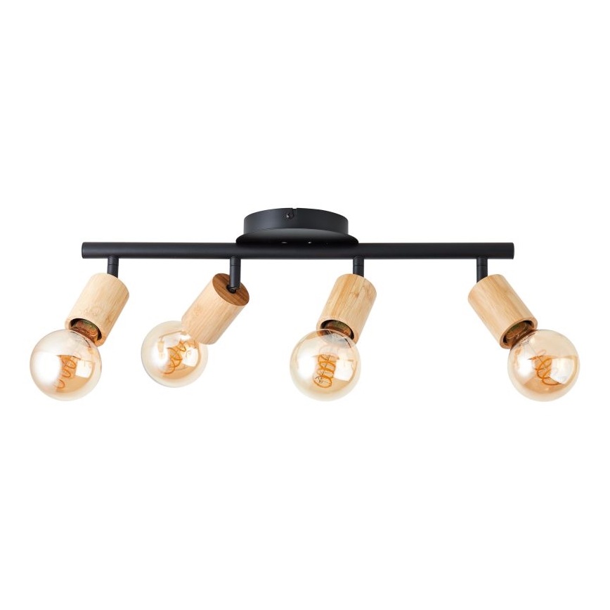 Brilliant - Spotlight TIFFANY 4xE27/28W/230V Bambu