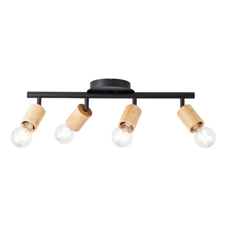 Brilliant - Spotlight TIFFANY 4xE27/28W/230V Bambu