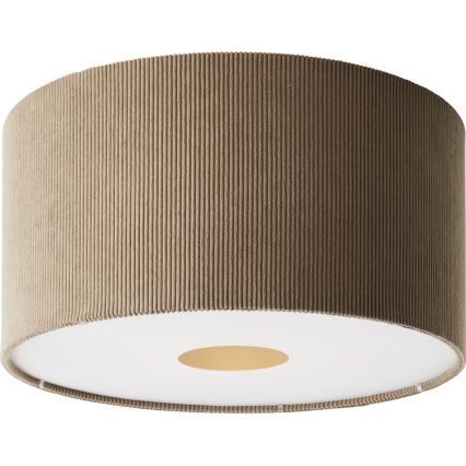 Brilliant - Taklampa TONY 1xE27/20W/230V diameter 45 cm brun