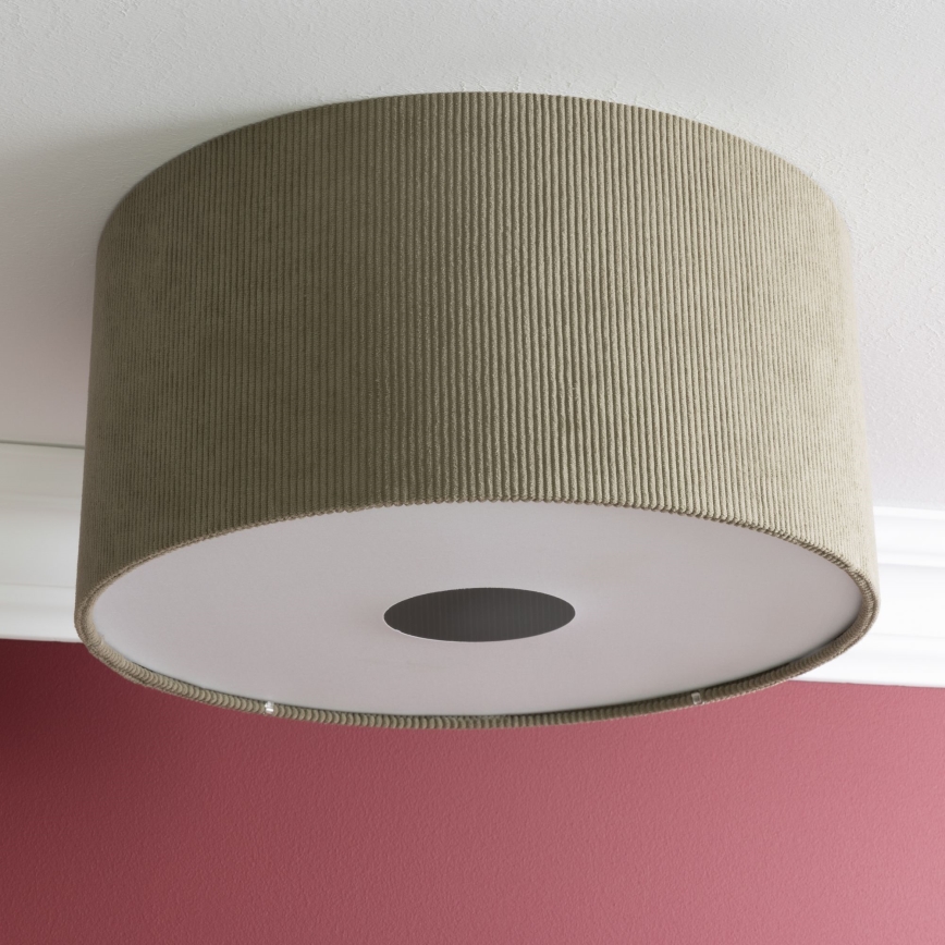 Brilliant - Taklampa TONY 1xE27/20W/230V diameter 45 cm brun