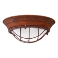 Brilliant - Taklampa TYPHOON 2xE27/30W/230V brun