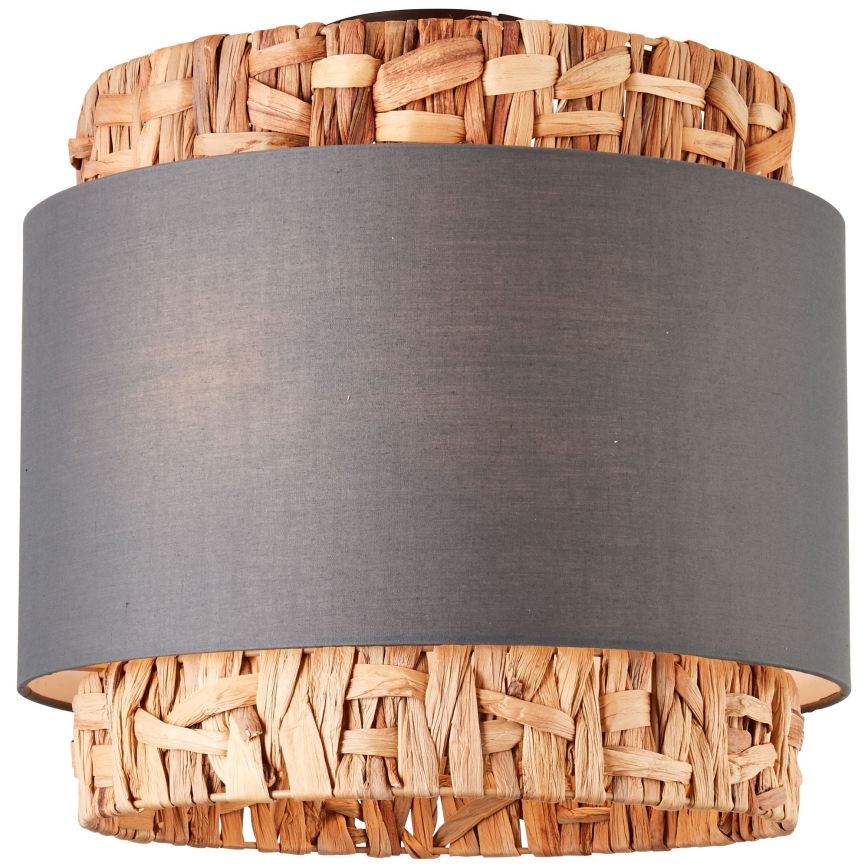 Brilliant - Taklampa WATERLILLY 2xE27/60W/230V diameter 35 cm grå