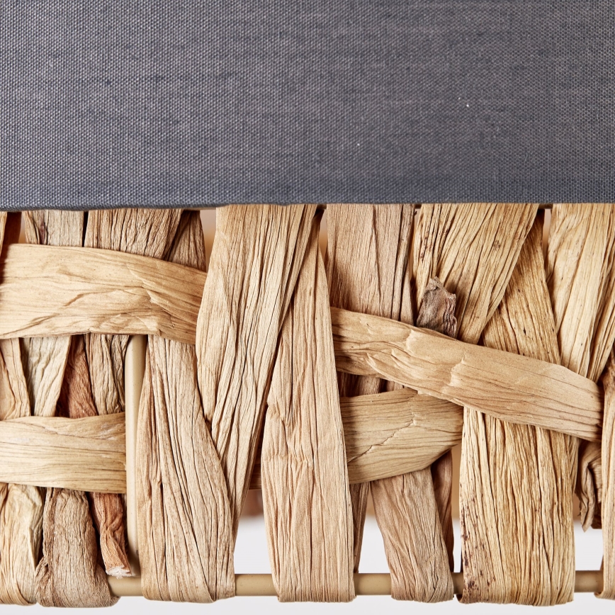 Brilliant - Taklampa WATERLILLY 2xE27/60W/230V diameter 35 cm grå