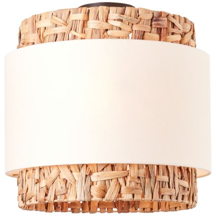 Brilliant - Taklampa WATERLILLY 2xE27/60W/230V diameter 35 cm grädde