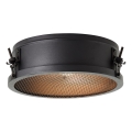 Brilliant - Taklampa ZOIS 1xE27/28W/230V Ø 30 cm svart