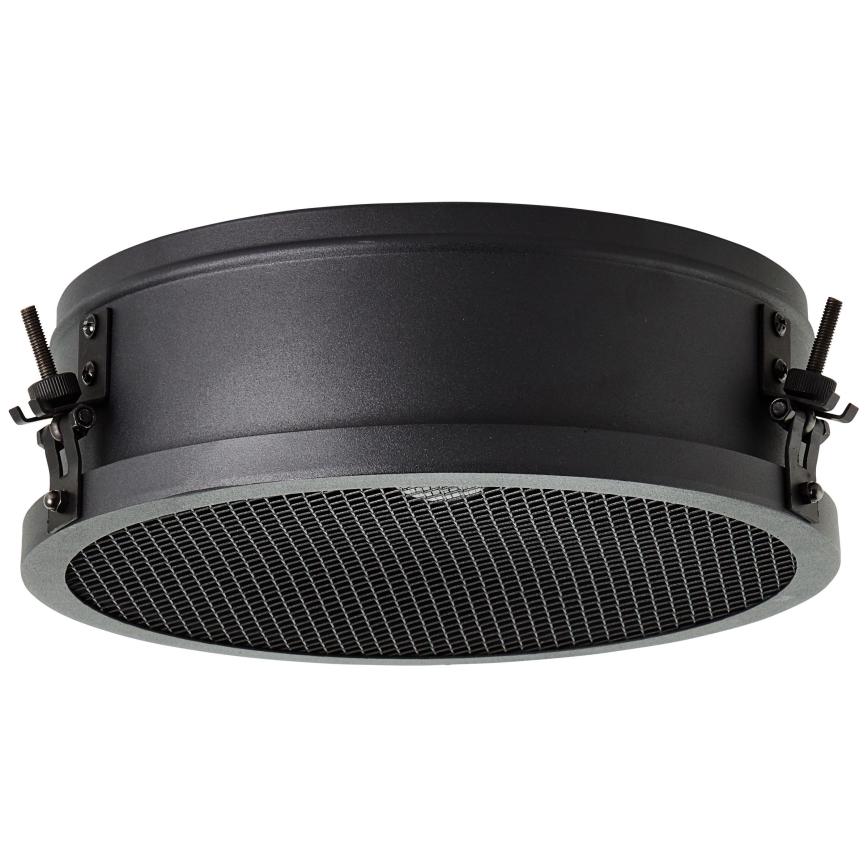 Brilliant - Taklampa ZOIS 1xE27/28W/230V Ø 30 cm svart