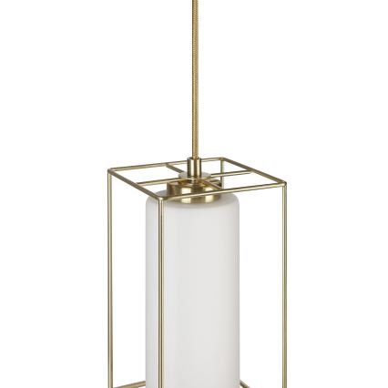 Brilliant - Takpendel på vajer DOLLY 1xE27/20W/230V guldfinish