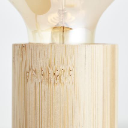 Brilliant - Takspot 4xE27/28W/230V bambu