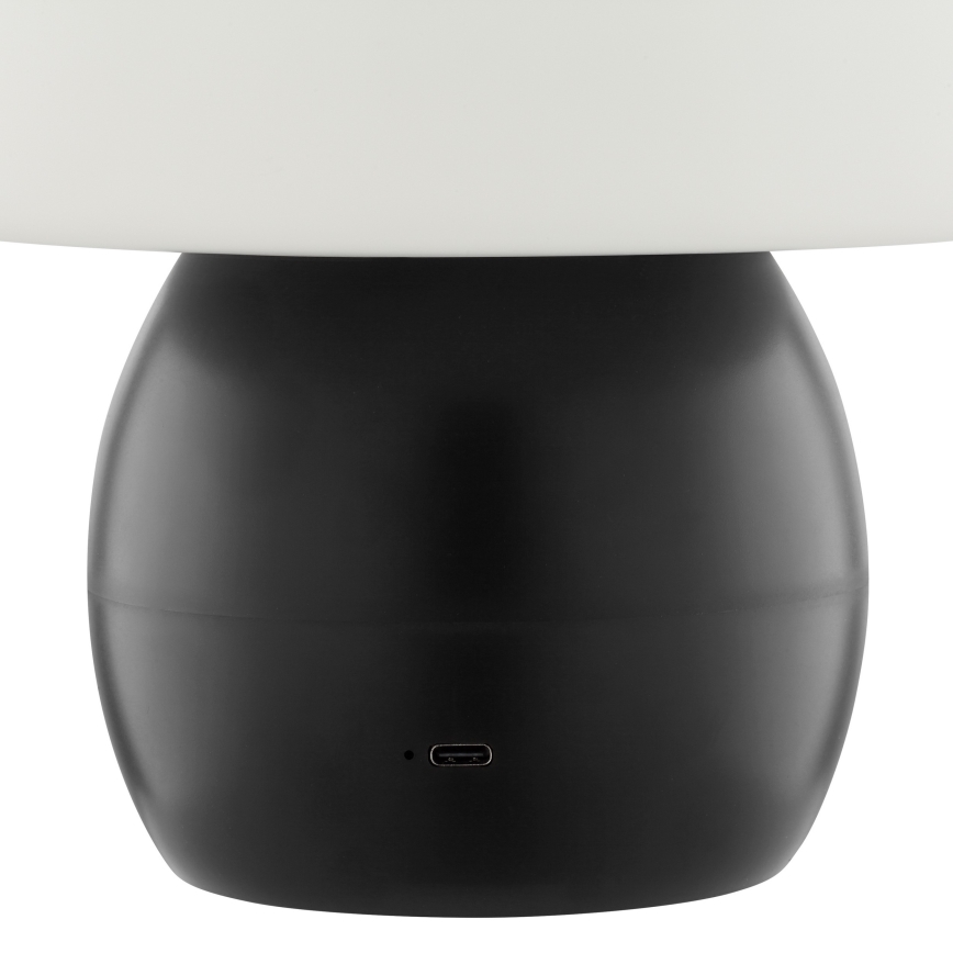 Brilliant - Dimmbar uppladdningsbar beröringsstyrd LED-bordslampa DUPIS LED/2W/5V 2700K 1800 mAh svart