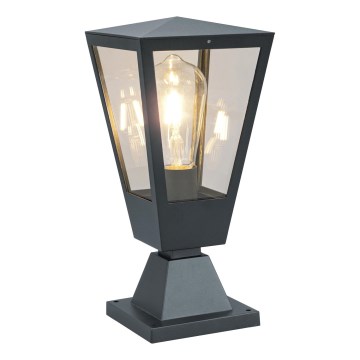 Brilliant - Utomhuslampa WESTDLIFF 1xE27/20W/230V 30,7 cm IP44 antracit
