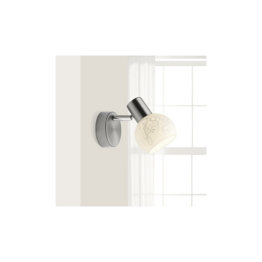 Brilliant - Vägg spotlight  BONA 1xE14/40W/230V