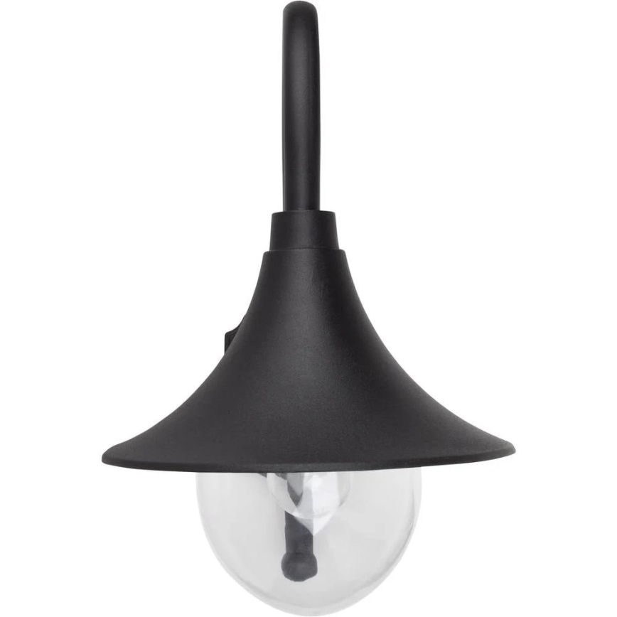 Brilliant - Vägglampa för utomhusbruk BERNA 1xE27/60W/230V IP44 svart