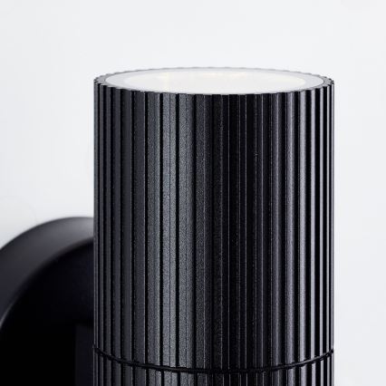 Brilliant - Vägglampa för utomhusbruk KEOLA 2xGU10/10W/230V IP44 svart