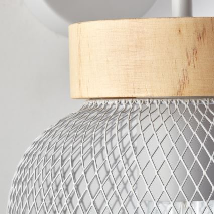 Brilliant - Vägglampa GIADA 1xE27/40W/230V grå