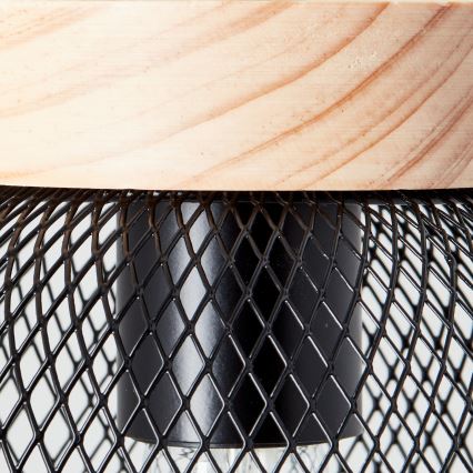 Brilliant - Vägglampa GIADA 1xE27/40W/230V svart