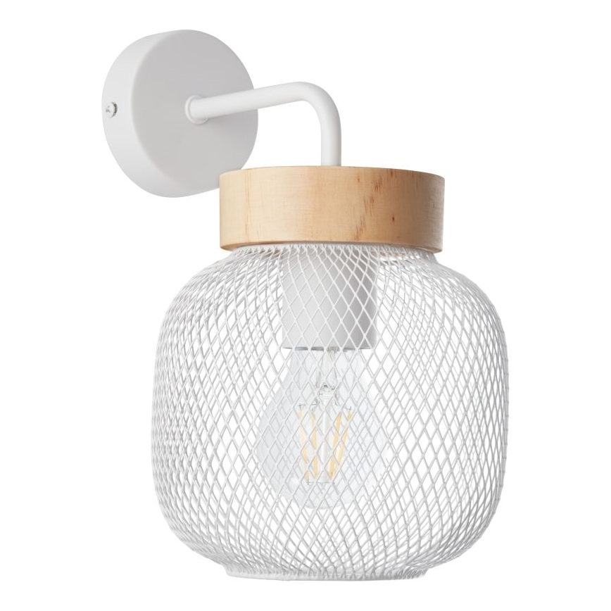 Brilliant - Vägglampa GIADA 1xE27/40W/230V vit