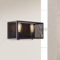 Brilliant - Vägglampa MAZE 2xE27/40W/230V svart