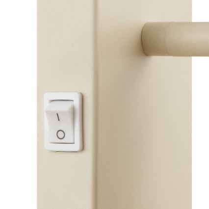 Brilliant - Väggspotlampa ARLO 1xE27/20W/230V krämfärgad