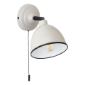 Brilliant - Väggspotlight TELIO 1xE14/28W/230V grå