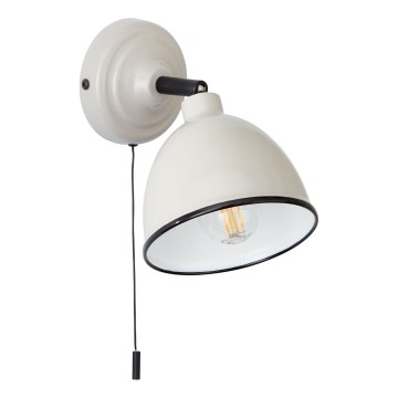 Brilliant - Väggspotlight TELIO 1xE14/28W/230V grå