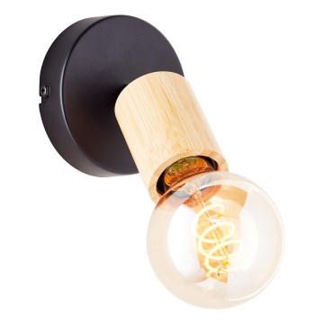 Brilliant - Väggspotlight TIFFANY 1xE27/28W/230V bambu
