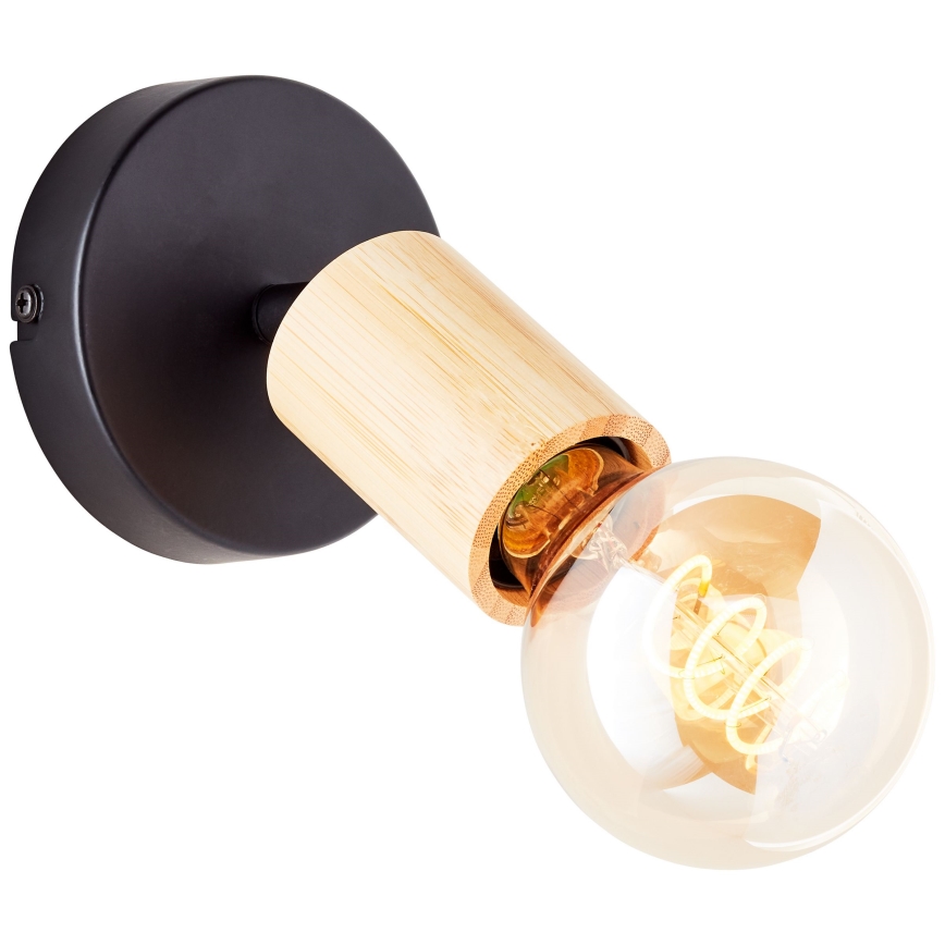 Brilliant - Väggspotlight TIFFANY 1xE27/28W/230V bambu