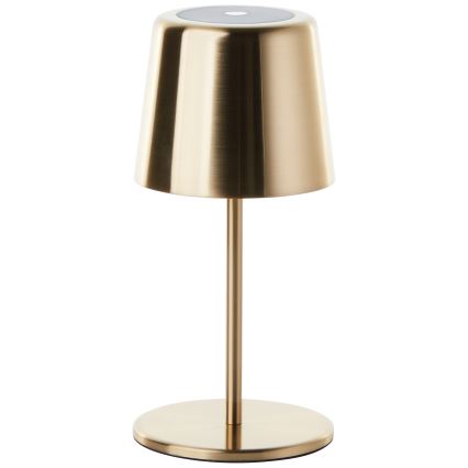 Brilliant - LED dimbar utomhuslampa med touch XAANA LED/4W/5V 3000/4000/6500K 2600 mAh IP44 guld