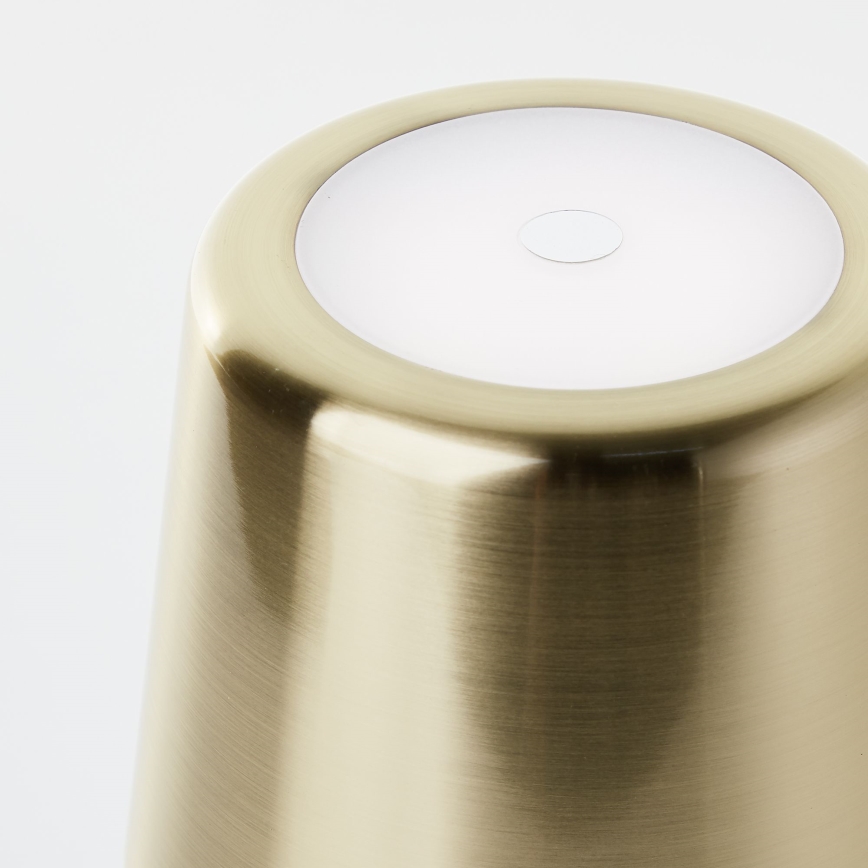 Brilliant - LED dimbar utomhuslampa med touch XAANA LED/4W/5V 3000/4000/6500K 2600 mAh IP44 guld