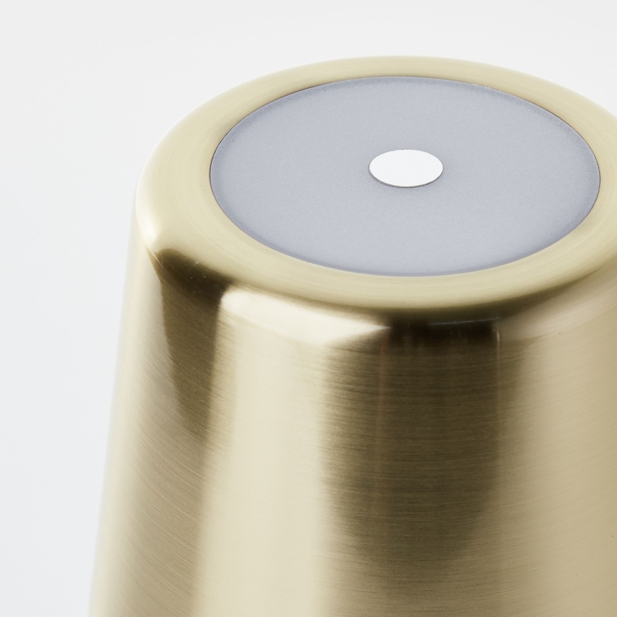 Brilliant - LED dimbar utomhuslampa med touch XAANA LED/4W/5V 3000/4000/6500K 2600 mAh IP44 guld