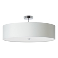 Brilliant - Ytmonterad ljuskrona ANDRIA 3xE27/60W/230V diameter 60 cm vit