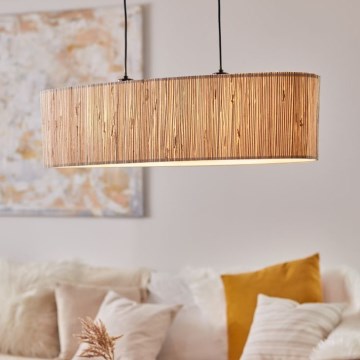 Brilliant - Ljuskrona med textilsladd WIMEA 2xE27/52W/230V