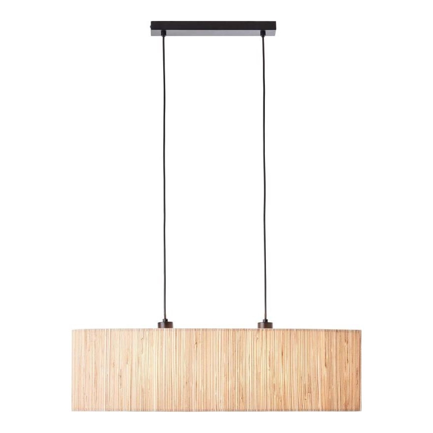 Brilliant - Ljuskrona med textilsladd WIMEA 2xE27/52W/230V