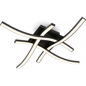 Brilo 3677-045 - LED taklampa/14,4W/230V, svart