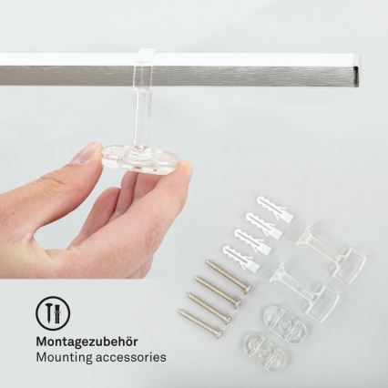 Brilo 3737-018 - LED Dimbar taklampa SMART LED/24W/230V 3000-6500K Wi-Fi Tuya + fjärrkontroll