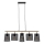 Brilo 4078-054 - Hänglampa med kabel WOOD & STYLE 5xE27/60W/230V