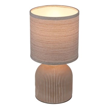 Brilo - Bordslampa INO 1xE14/10W/230V brun