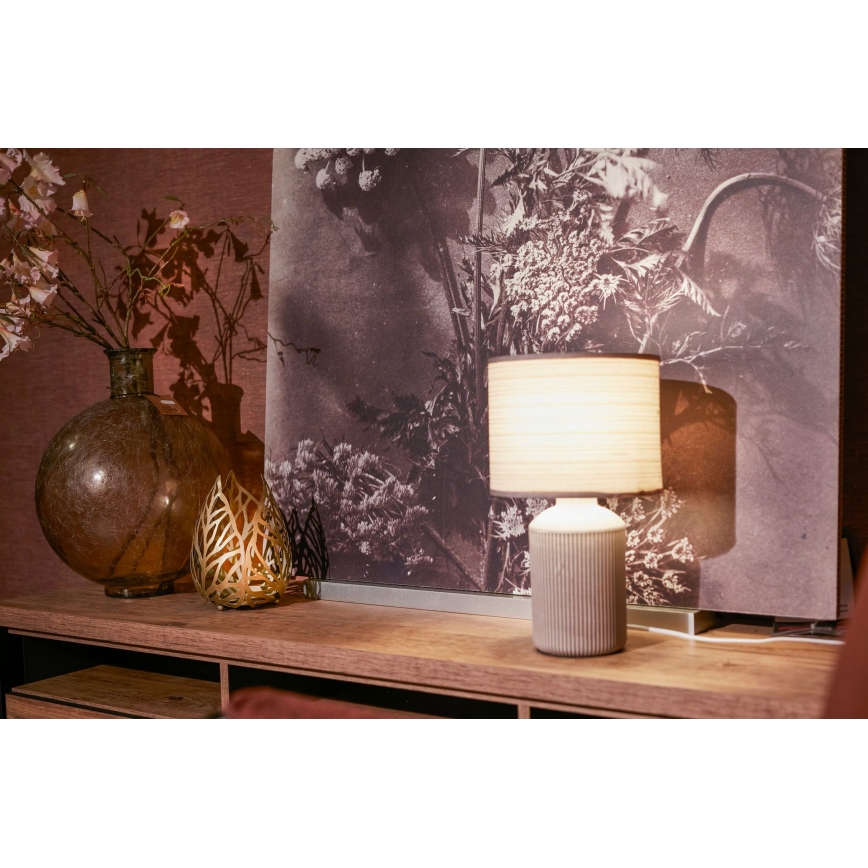 Brilo - Bordslampa INO 1xE14/10W/230V brun