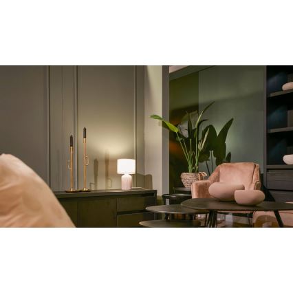 Brilo - Bordslampa INO 1xE14/10W/230V brun