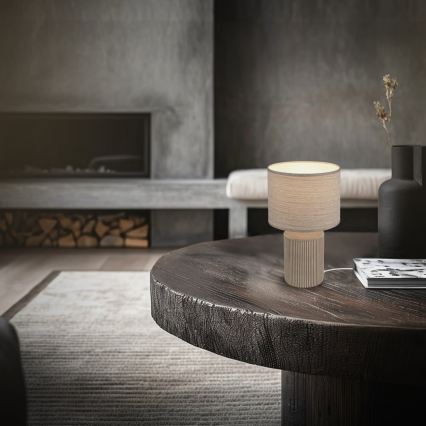 Brilo - Bordslampa INO 1xE14/10W/230V vit