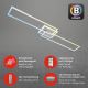 Brilo - Dimbar LED ytmonterad ljuskrona FRAME 2xLED/20W/230V 2700-6500K Wi-Fi Tuya + fjärrkontroll