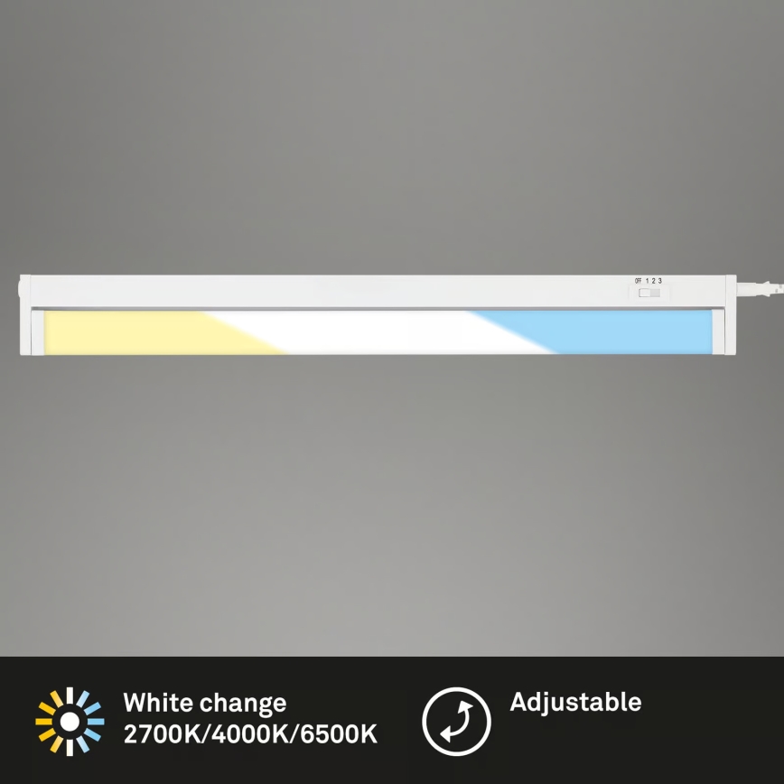 Brilo - LED-armatur för underskåp LED/6W/230V 2700/4000/6500K 54,5 cm vit